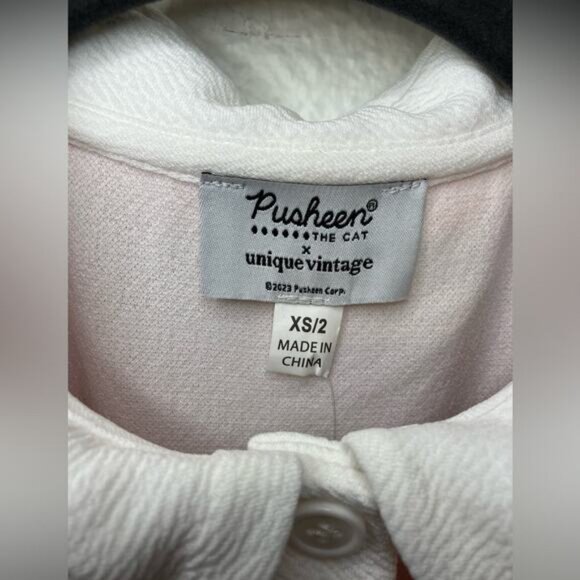 Pusheen the cat unique vintage pink 50’s style collared baby doll NWT - Picture 5 of 7